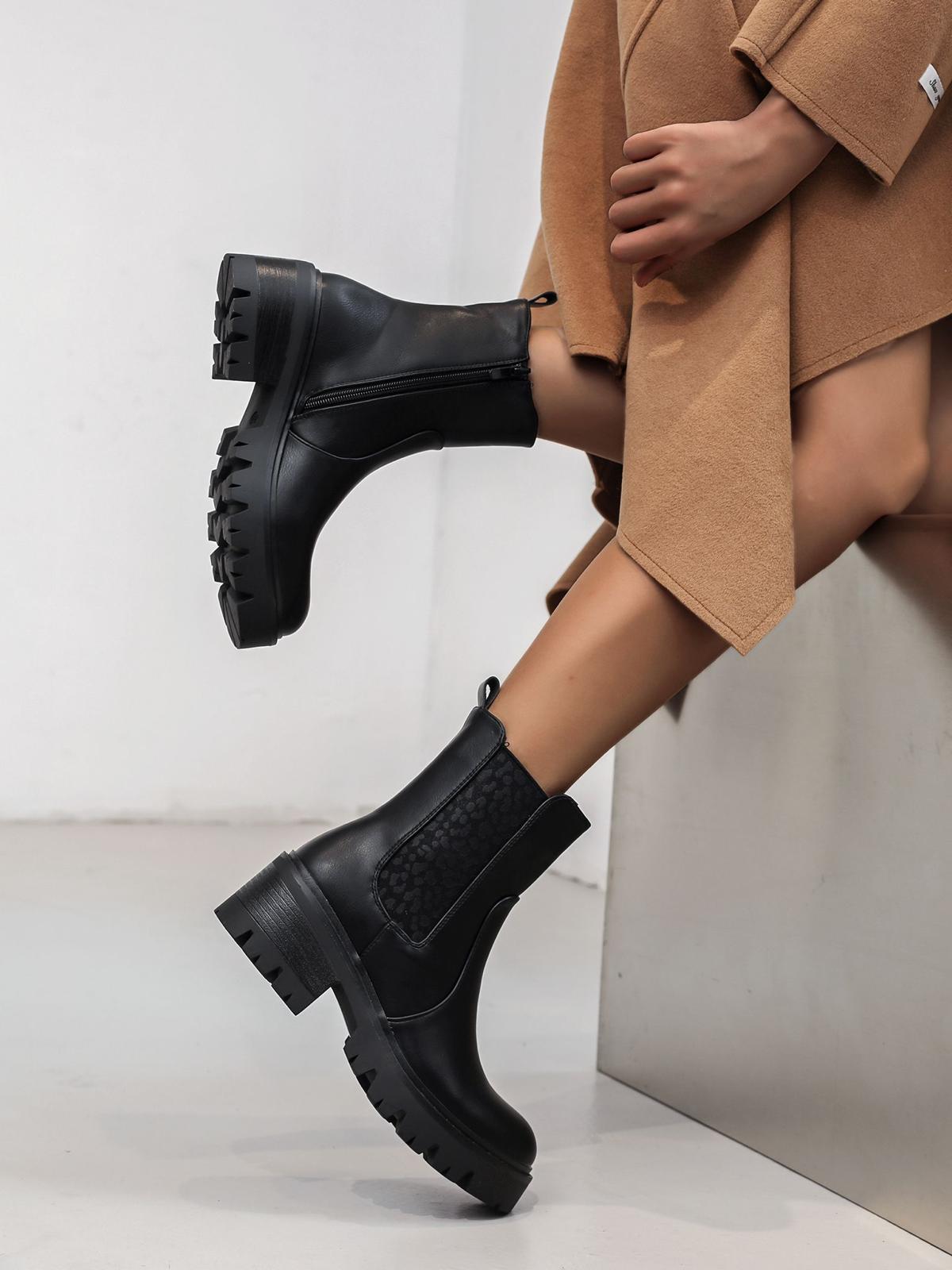 Bottines chelsea talon hotsell