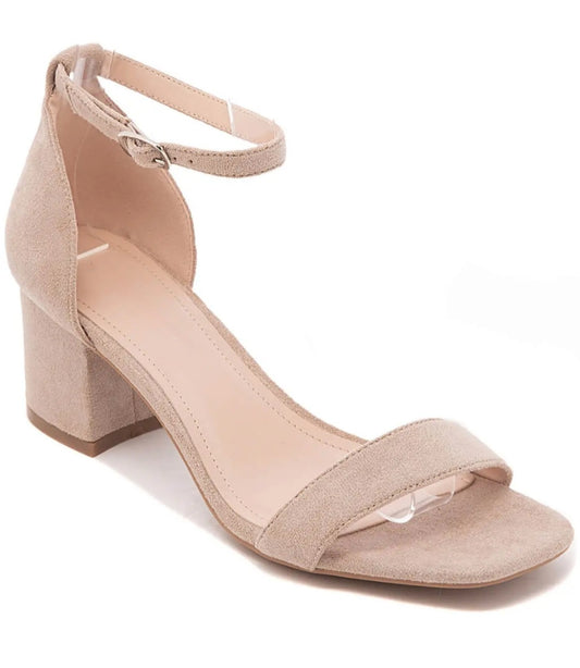 Sandales petit talon Beige