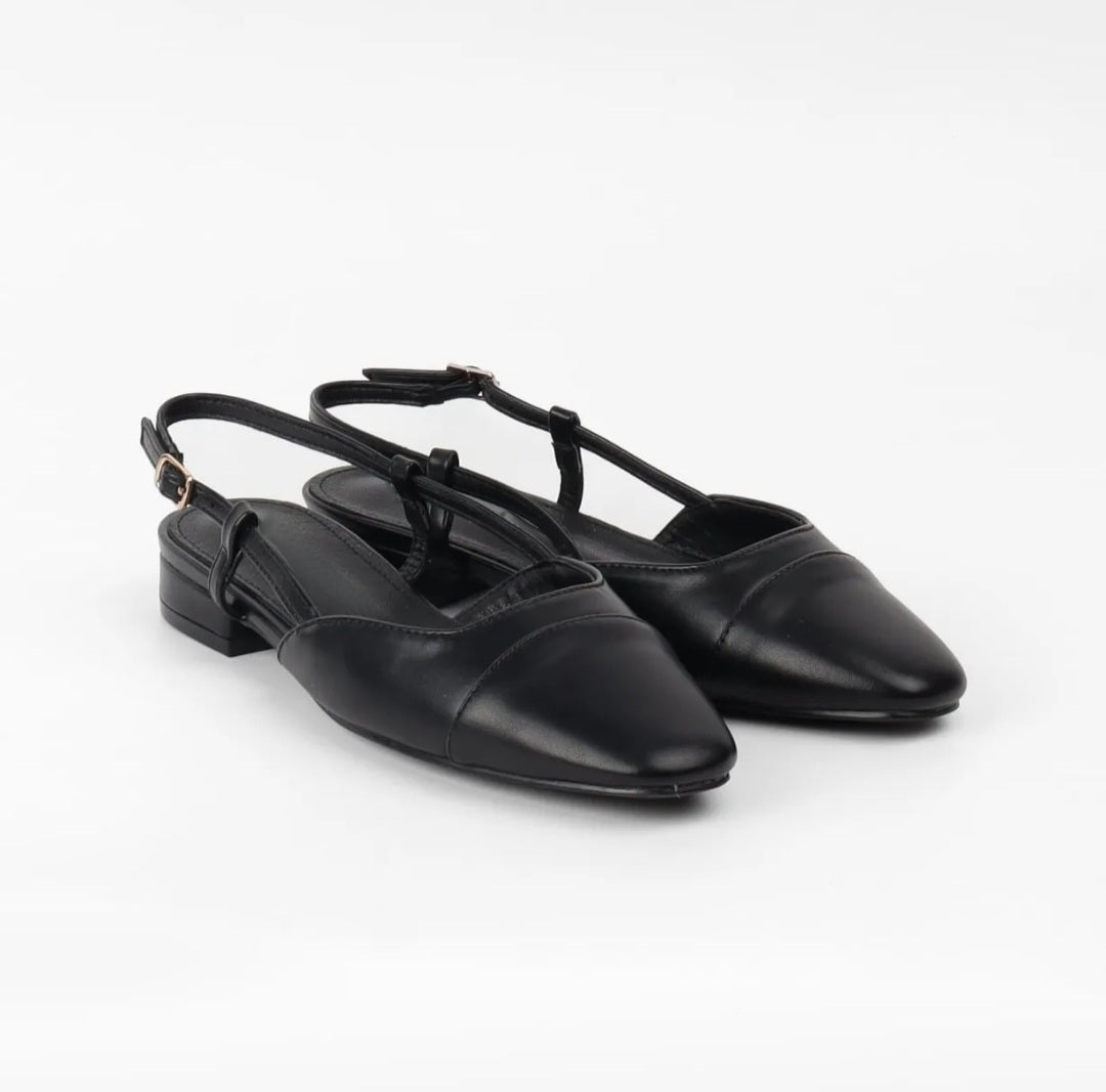 Slingback Noir