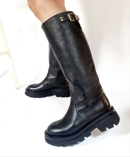 Bottes bikers Semerdjian noir