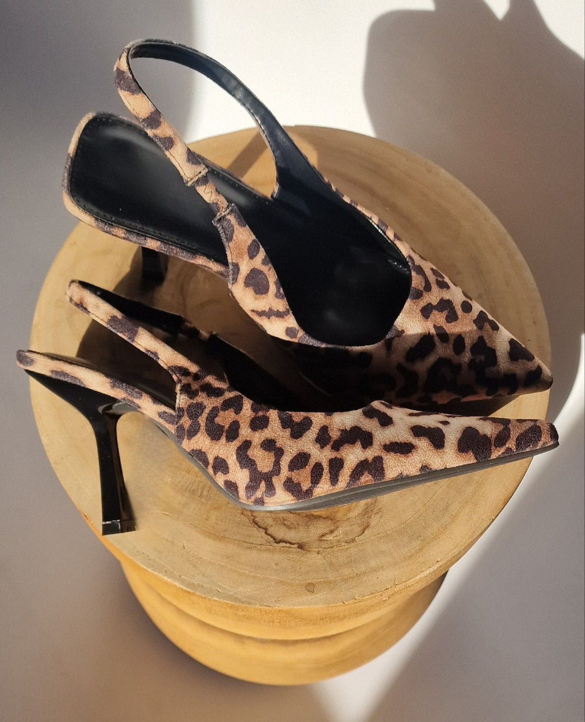 Leopard pumps