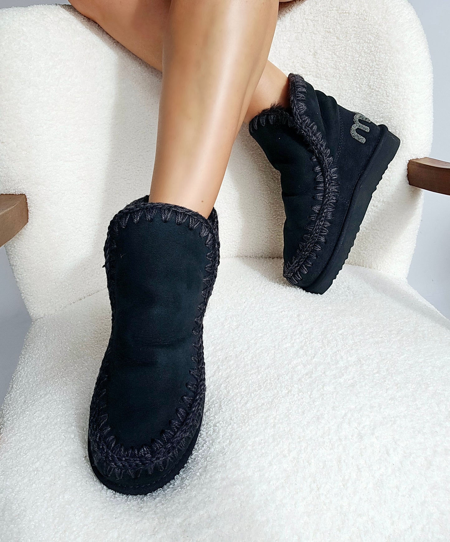 Mou eskimo 18 glitter logo Black 