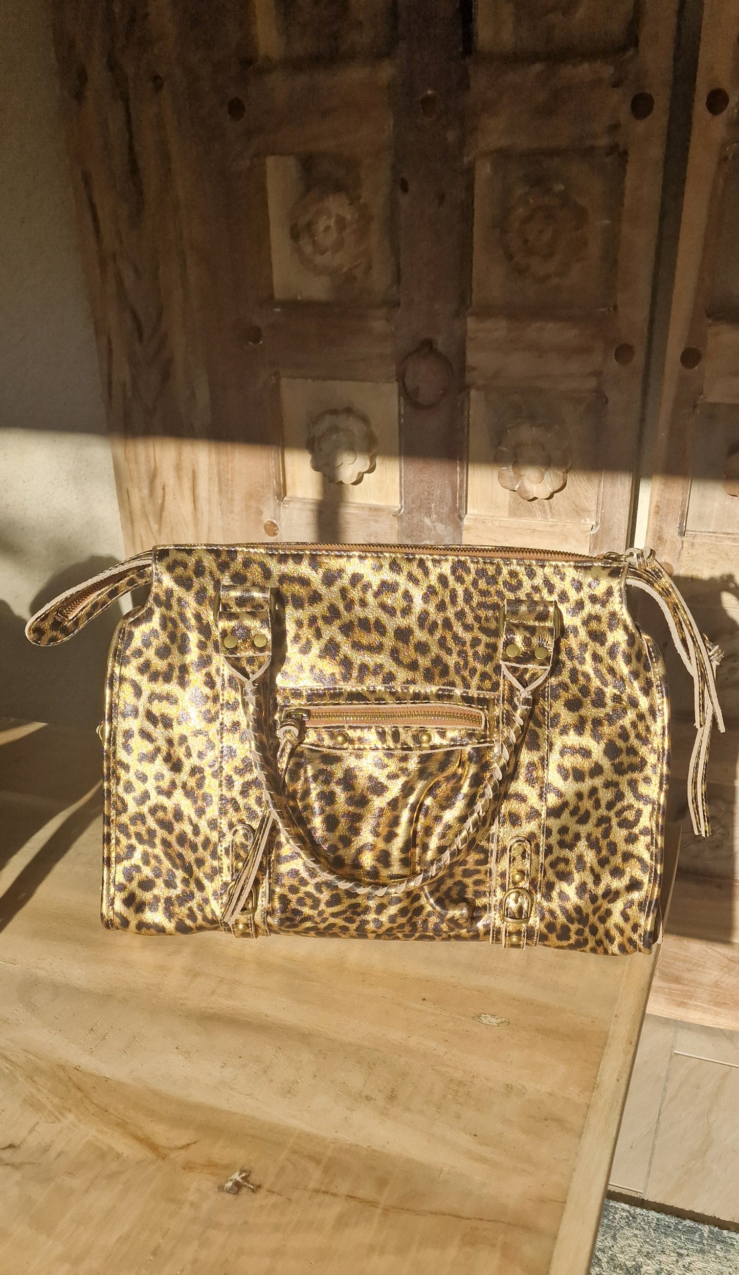 Balou Large Leopard Bag