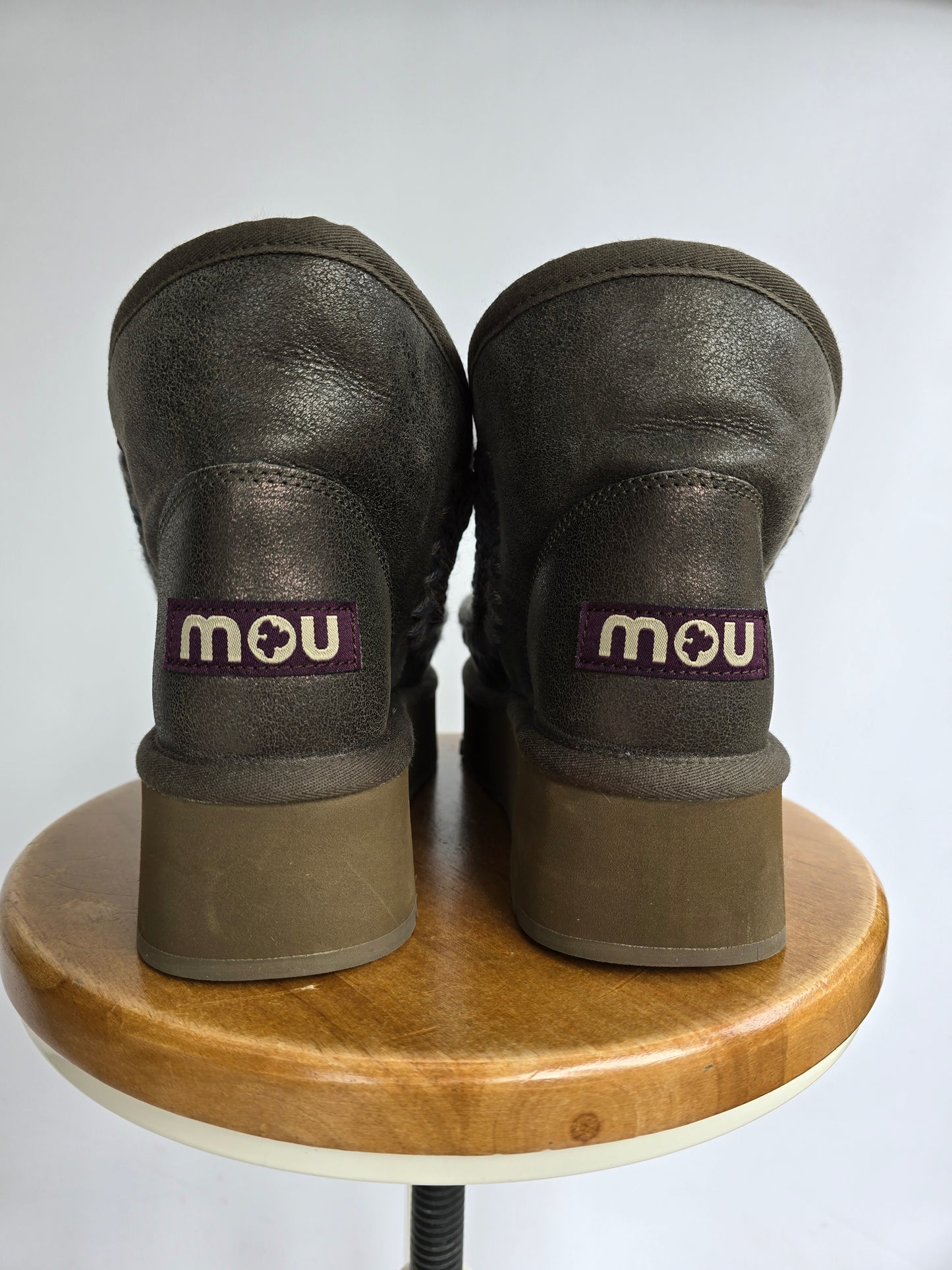 Mou mini eskimo platform boots Khaki 