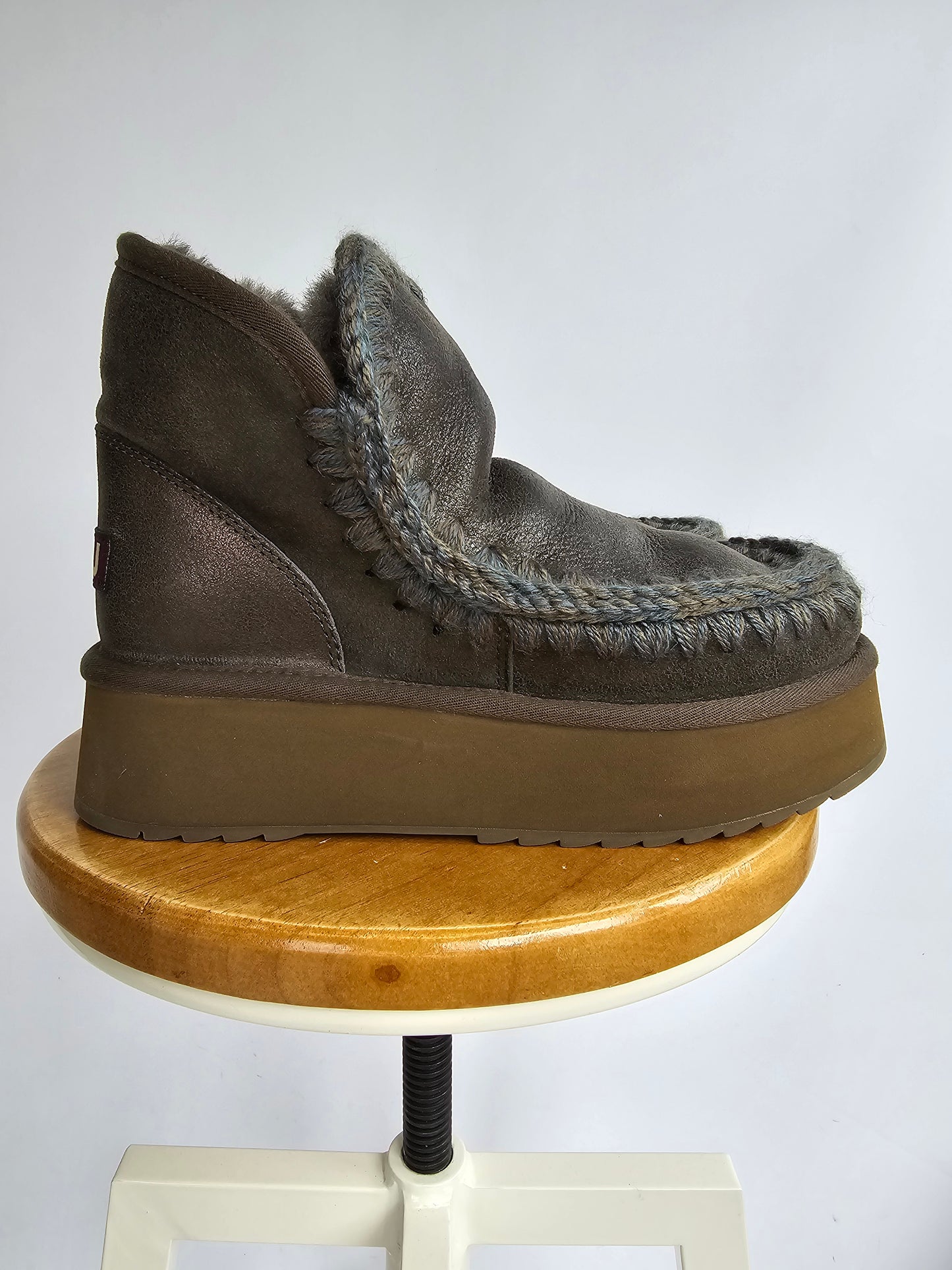 Mou mini eskimo platform boots Khaki 