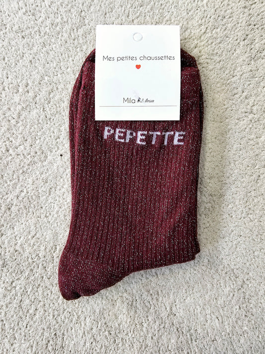 Chaussettes pepette Voline