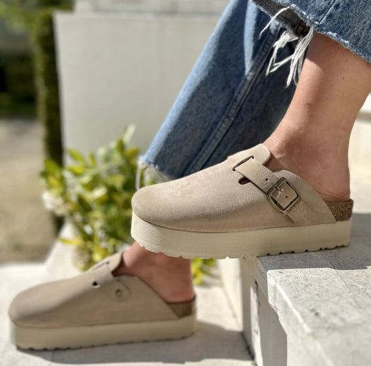 Sabot Jenna Pastelle Paris Taupe