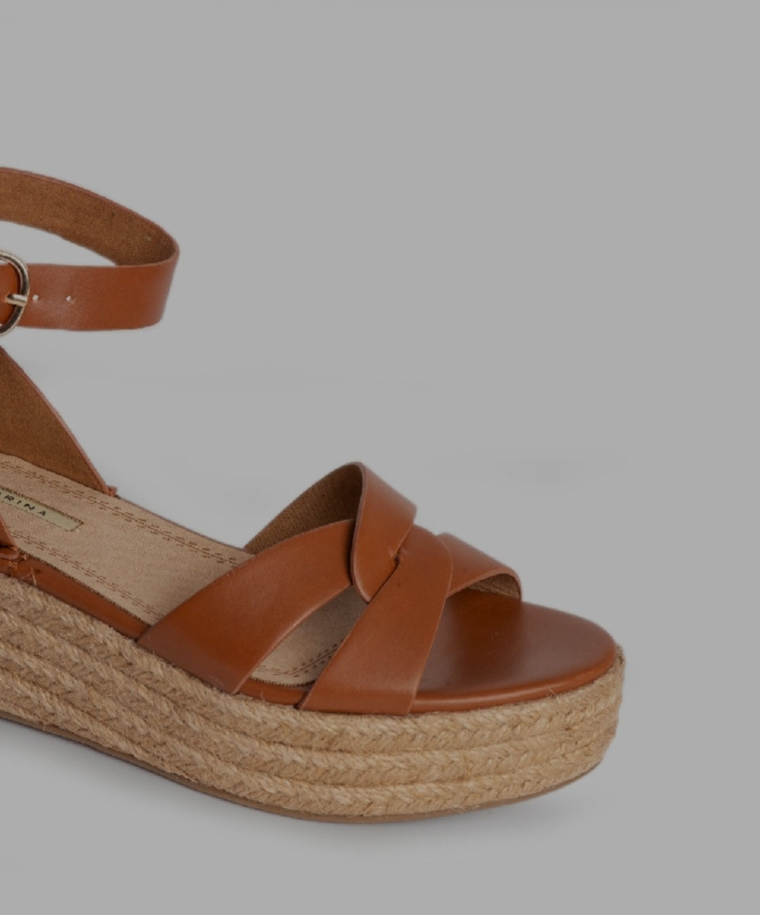 Corina Camel platform espadrilles