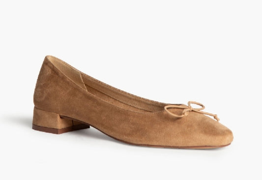 Ballerines Corina petit talon Taupe