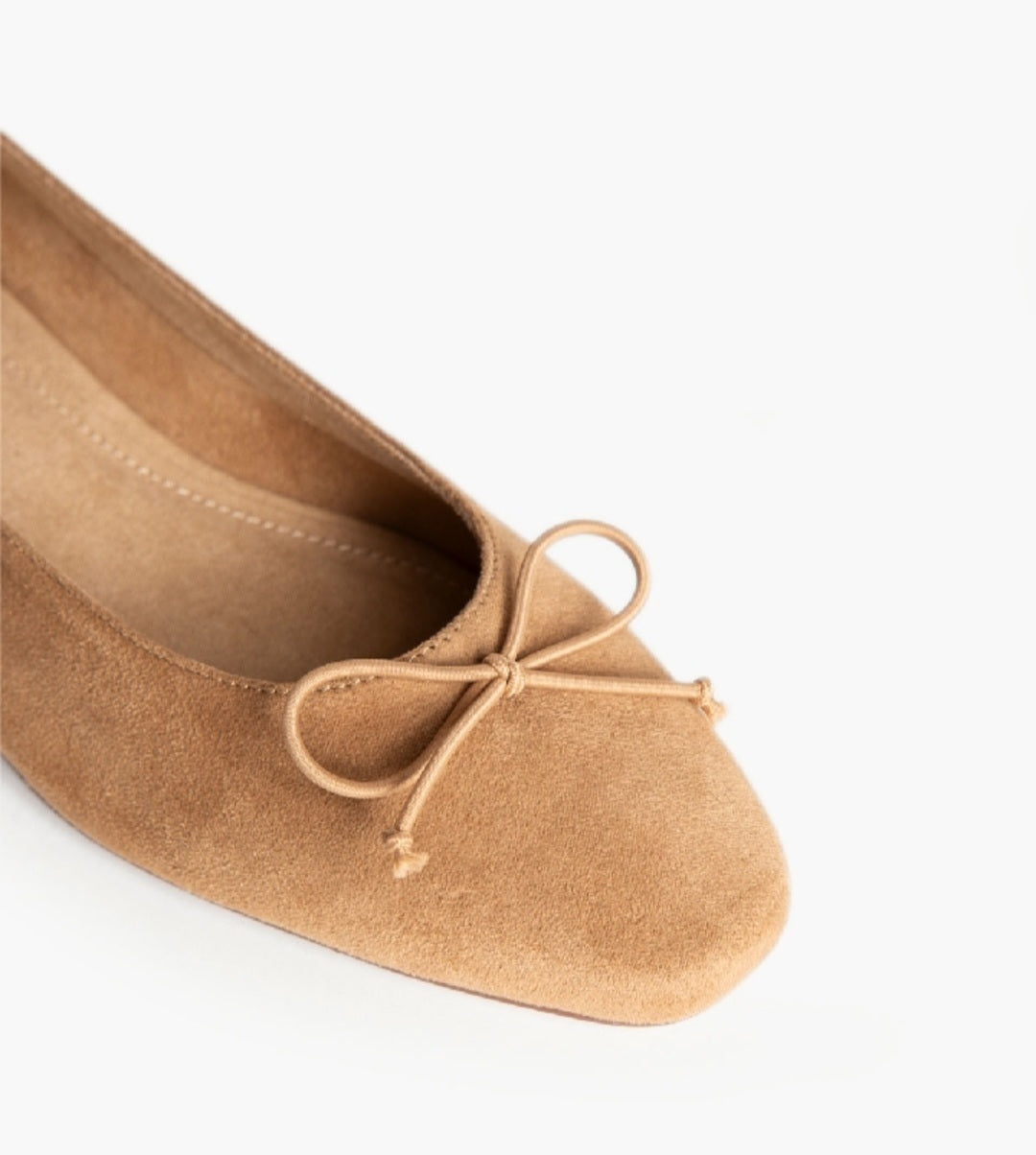 Ballerines Corina petit talon Taupe