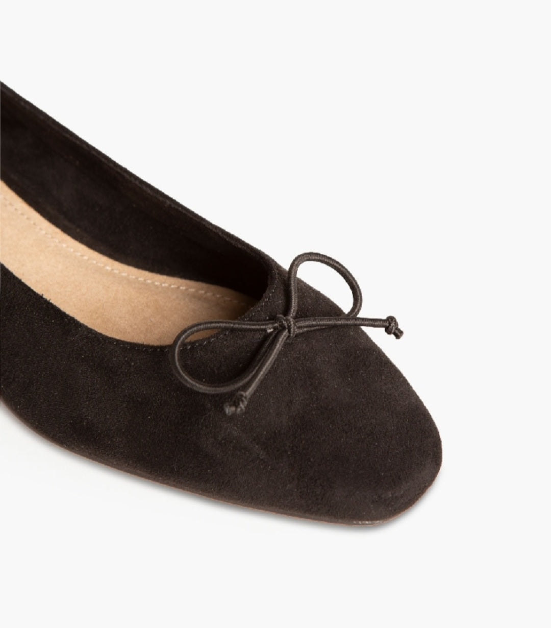 Ballerines Corina petit talon Noir