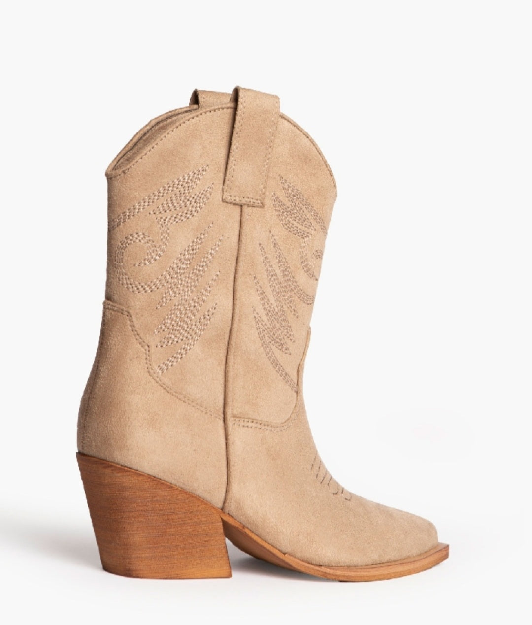 Bottines Santiags Corina Beige