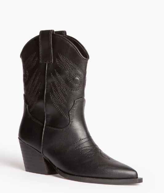 Bottines Santiags Corina Noir