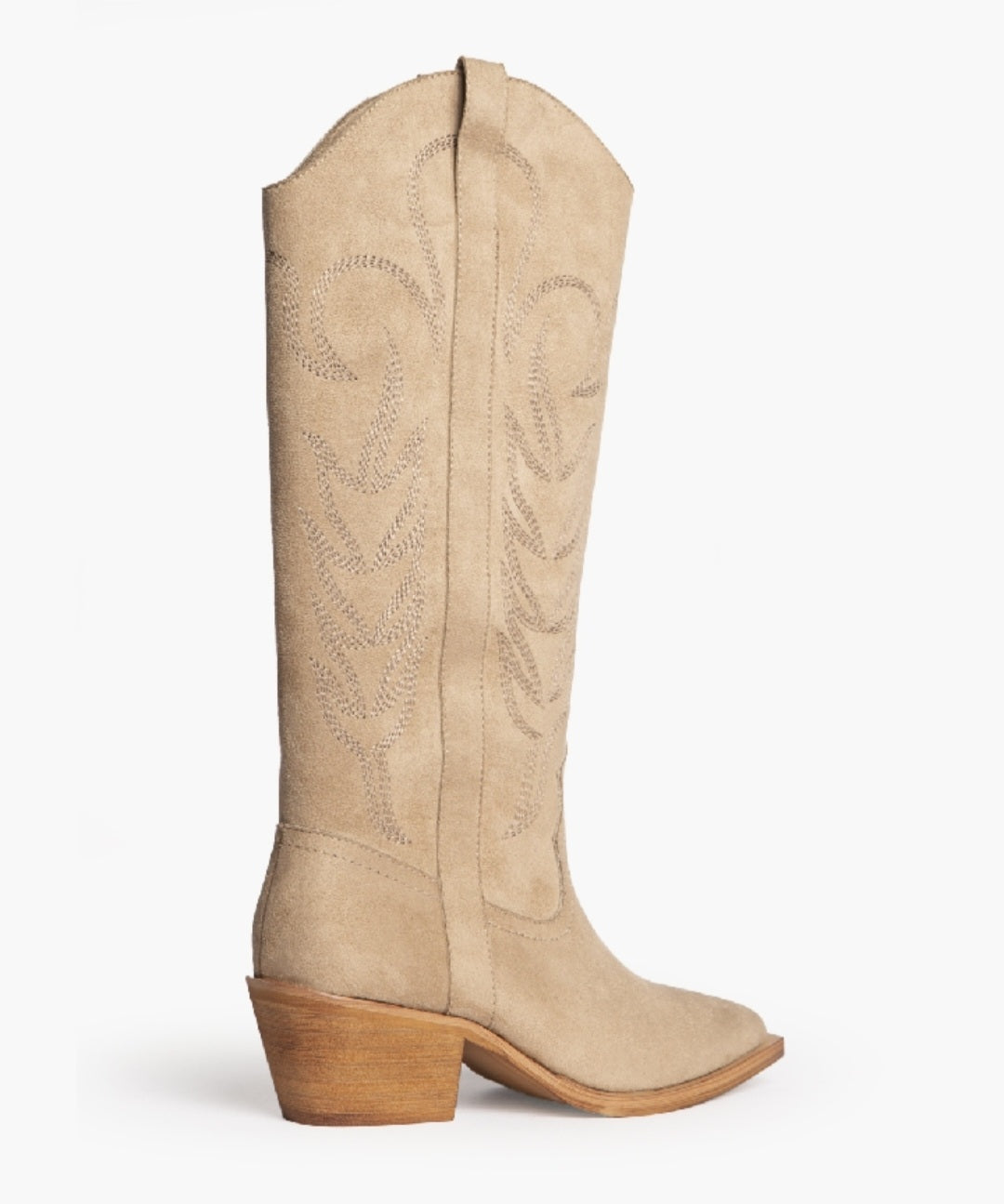 Bottes santiags Corina Beige