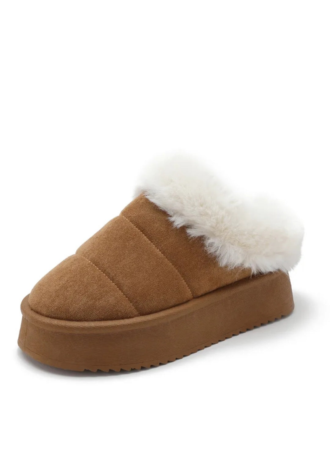 Camel platform slippers