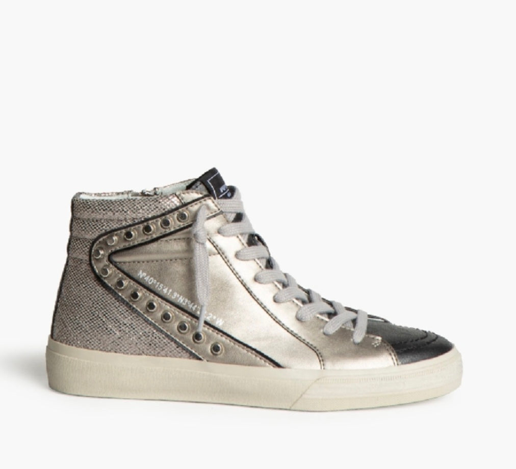 Corina Grey High Top Sneakers