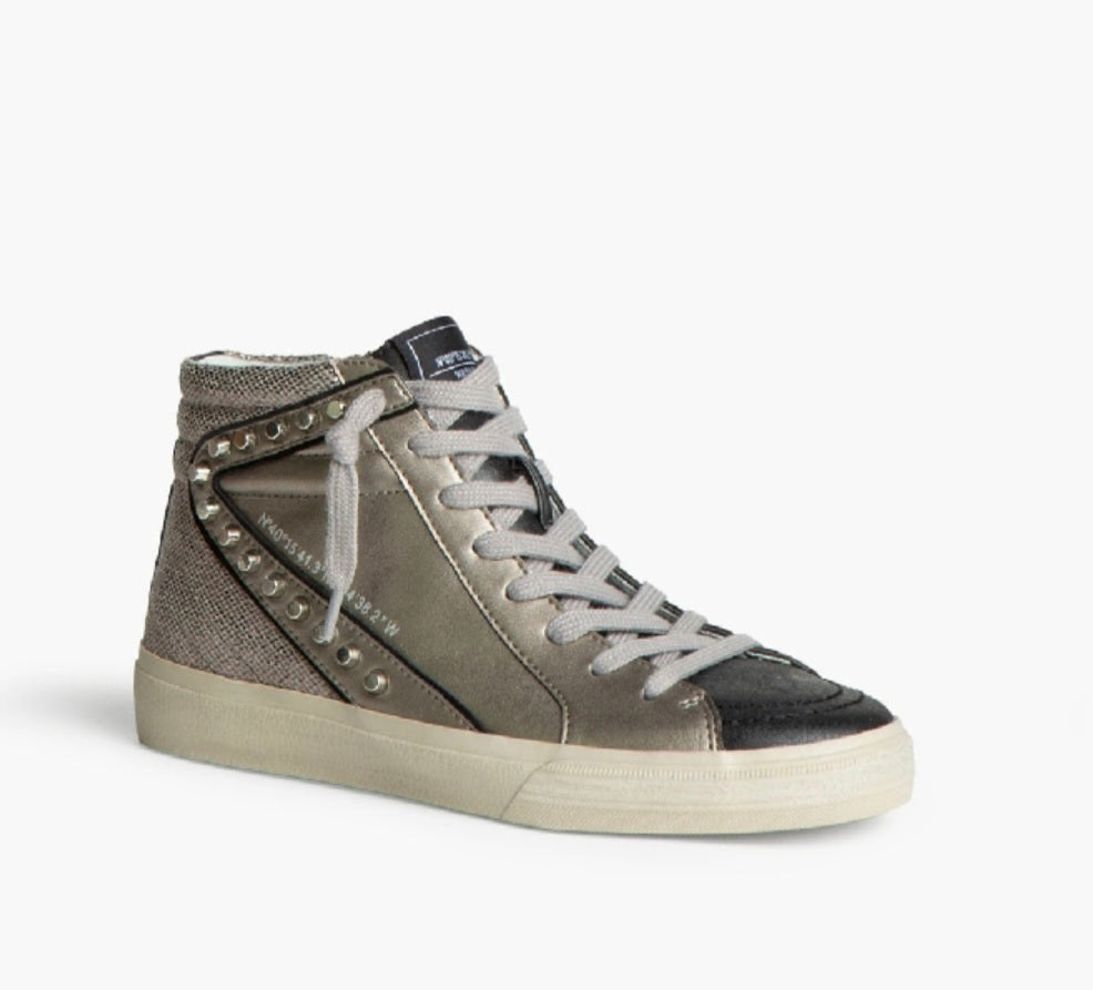 Corina Grey High Top Sneakers