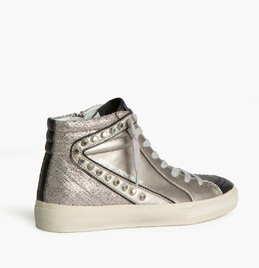 Corina Grey High Top Sneakers