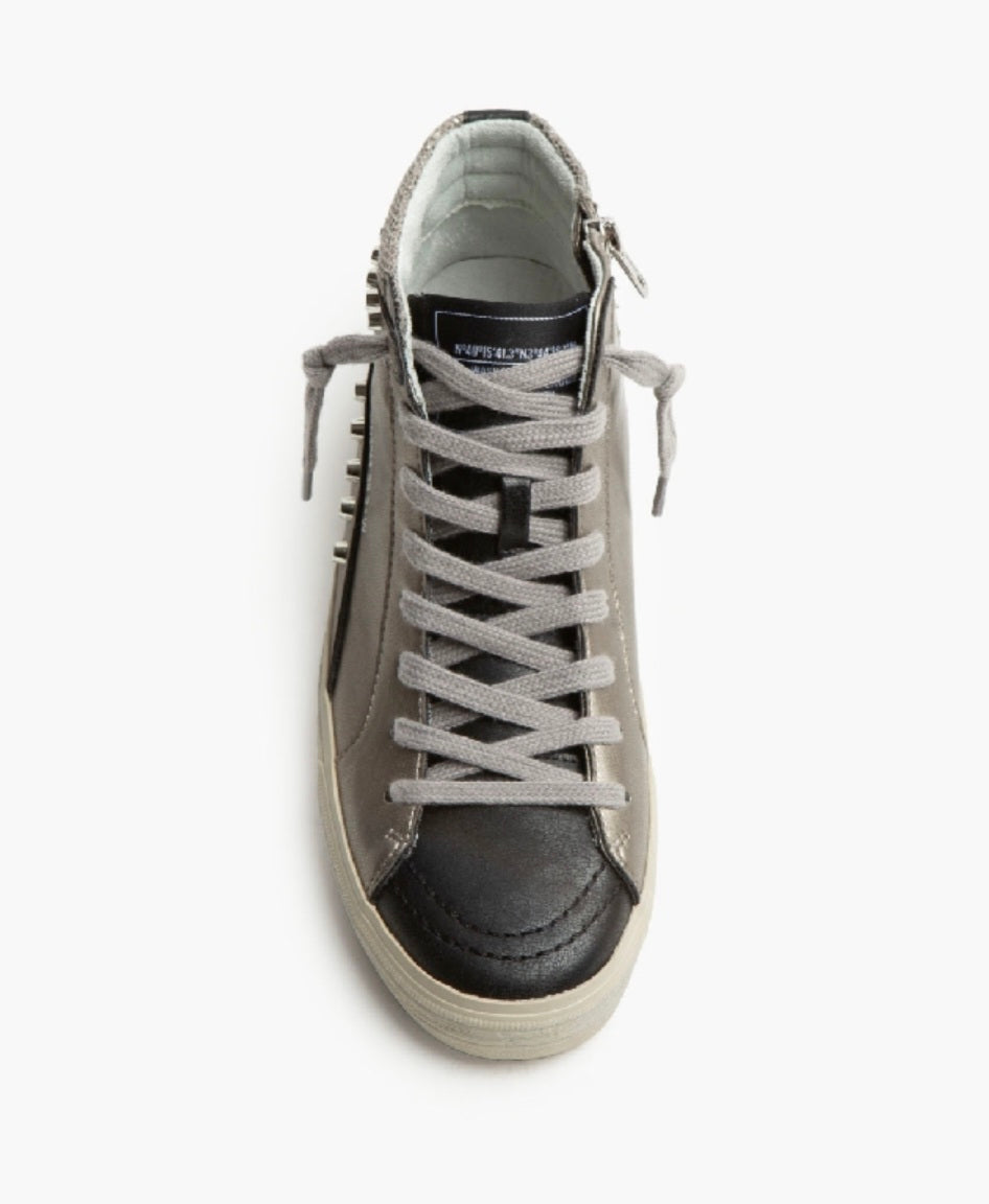 Corina Grey High Top Sneakers