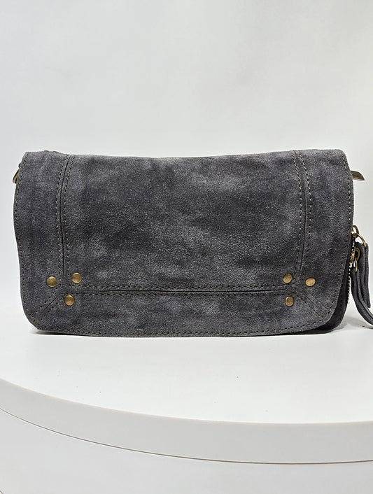 Large Jérôme bag with 3 compartments, Grey