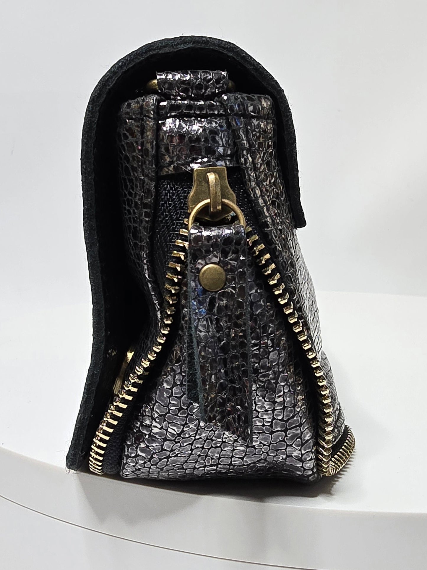 Sac Jérôme petit modèle irisé Anthracite