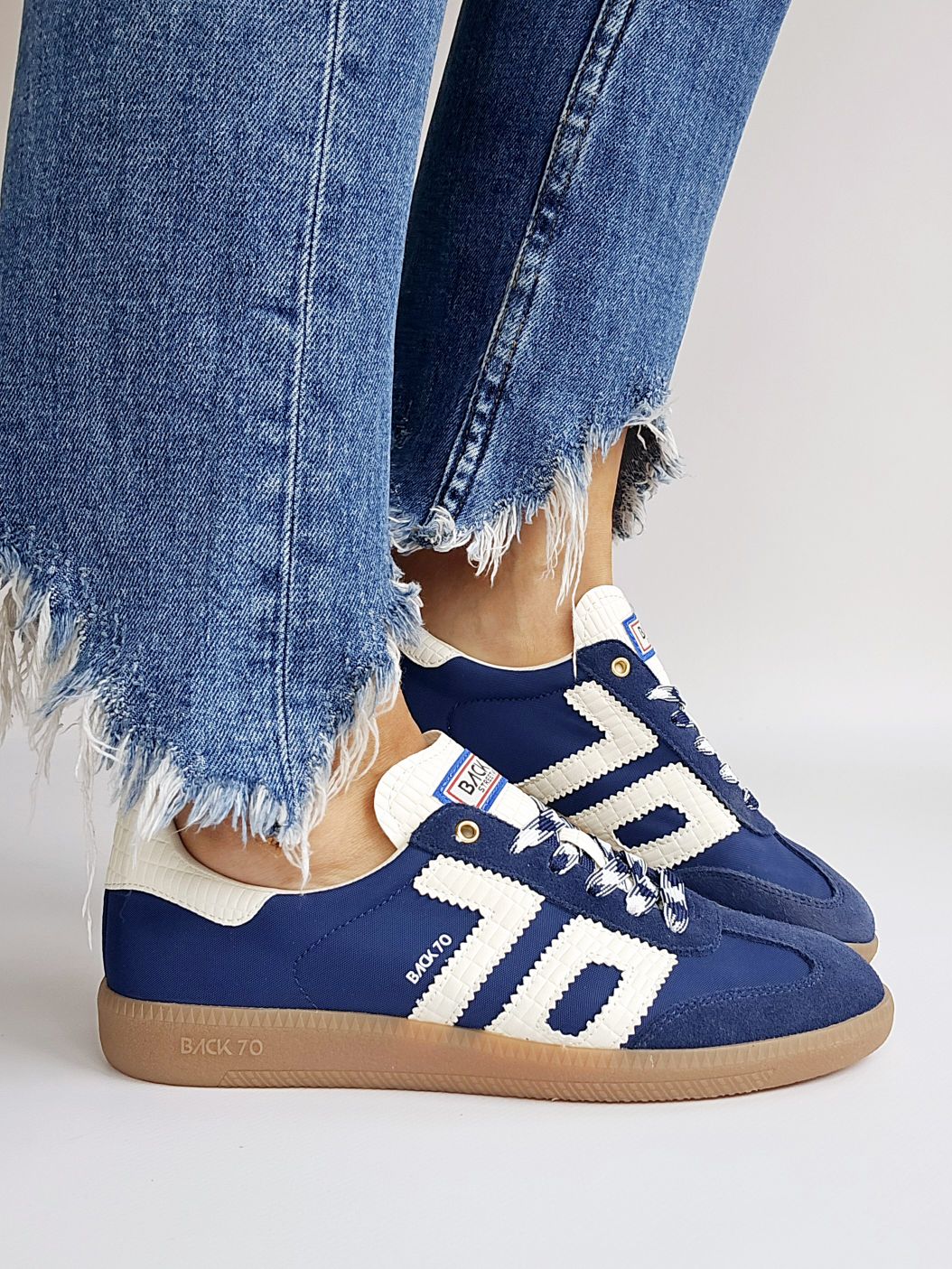 Baskets Back70 Cloud Bleu jean