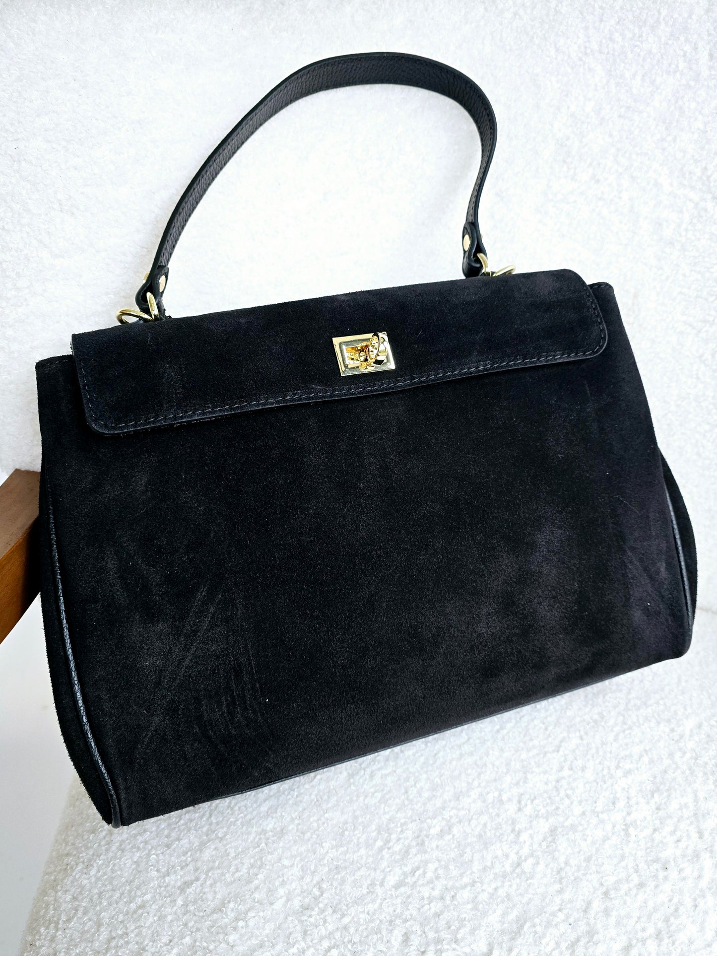 Sac New Balou daim grand format Noir